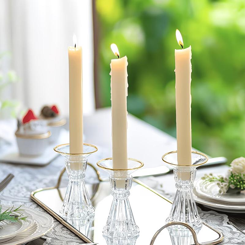 Candle Glass Supplies - Hot Sale 3Pack Glass Candle Holders