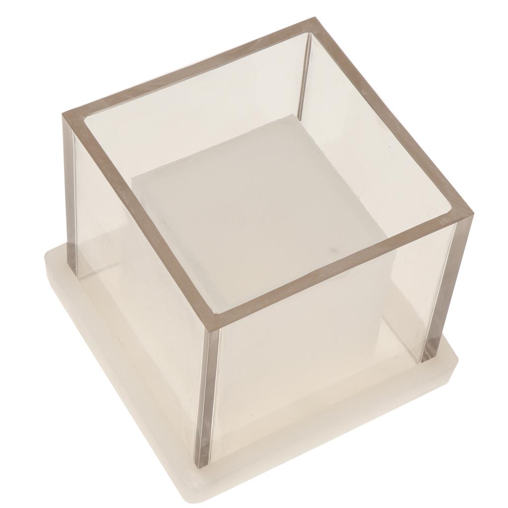 Hollow Square Tealight Mold Pl - Luxury Candle Supplies Usa recension och pris