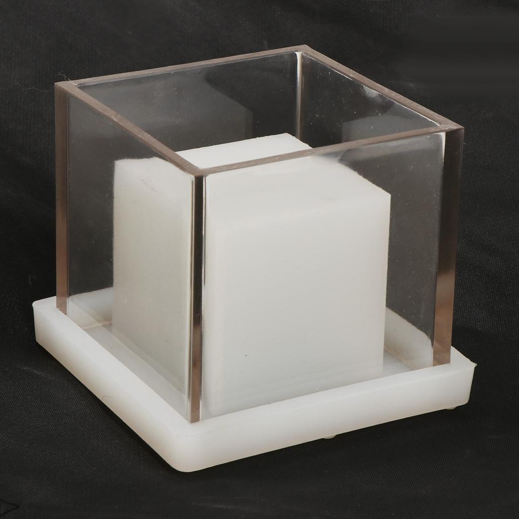 Hollow Square Tealight Mold Pl - Luxury Candle Supplies Usa recension och pris