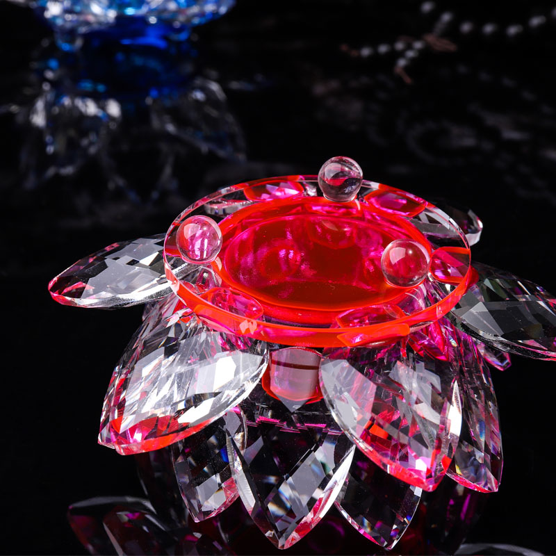 Handcrafts Crystal Lotus Flowe - Candle Glass Supplies recension och pris