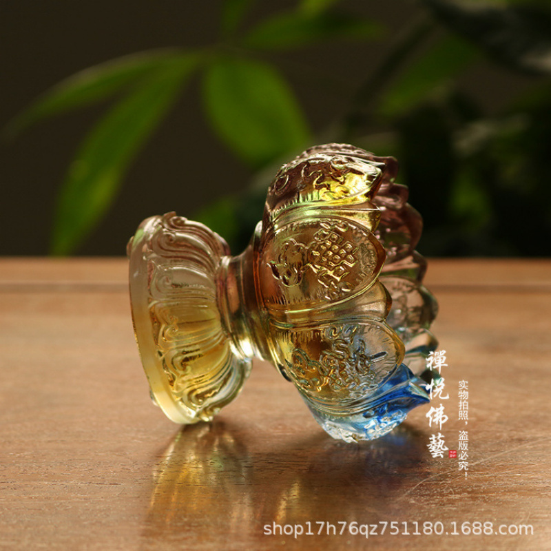 Glass Wealth Lotus Eight Auspi - Candle Glass Supplies recension och pris