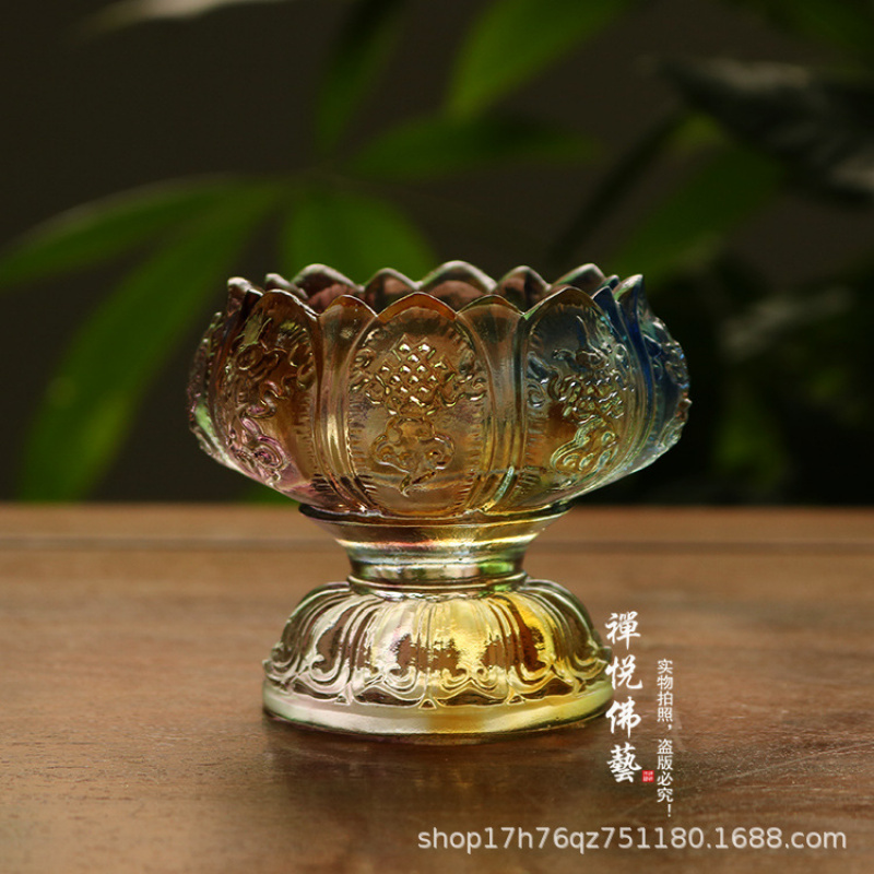Glass Wealth Lotus Eight Auspi - Candle Glass Supplies recension och pris