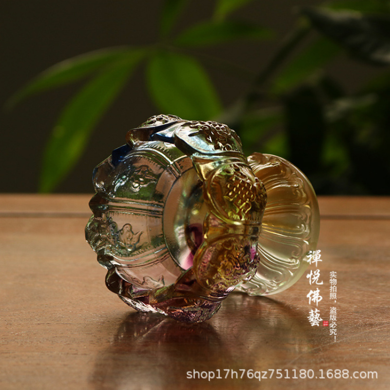 Glass Wealth Lotus Eight Auspi - Candle Glass Supplies recension och pris