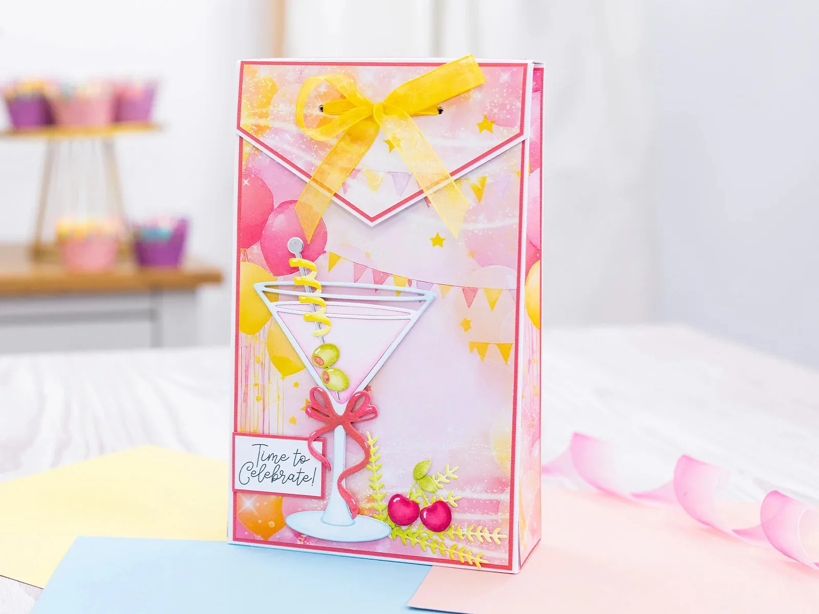 Martini Glass Stencil and Meta - Candle Glass Supplies recension och pris