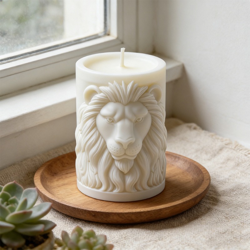 Animals Lion Candle Molds Sili - Luxury Candle Supplies Usa recension och pris
