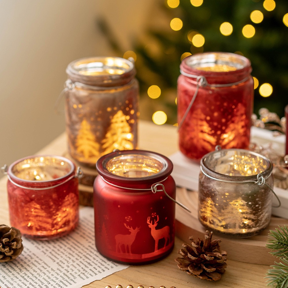 Christmas Electroplated Glass  - Candle Glass Supplies recension och pris
