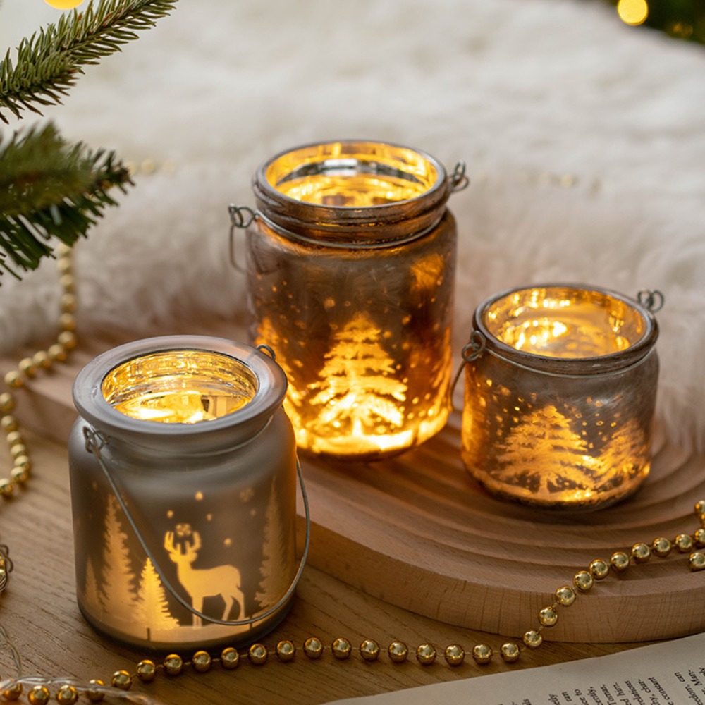 Christmas Electroplated Glass  - Candle Glass Supplies recension och pris