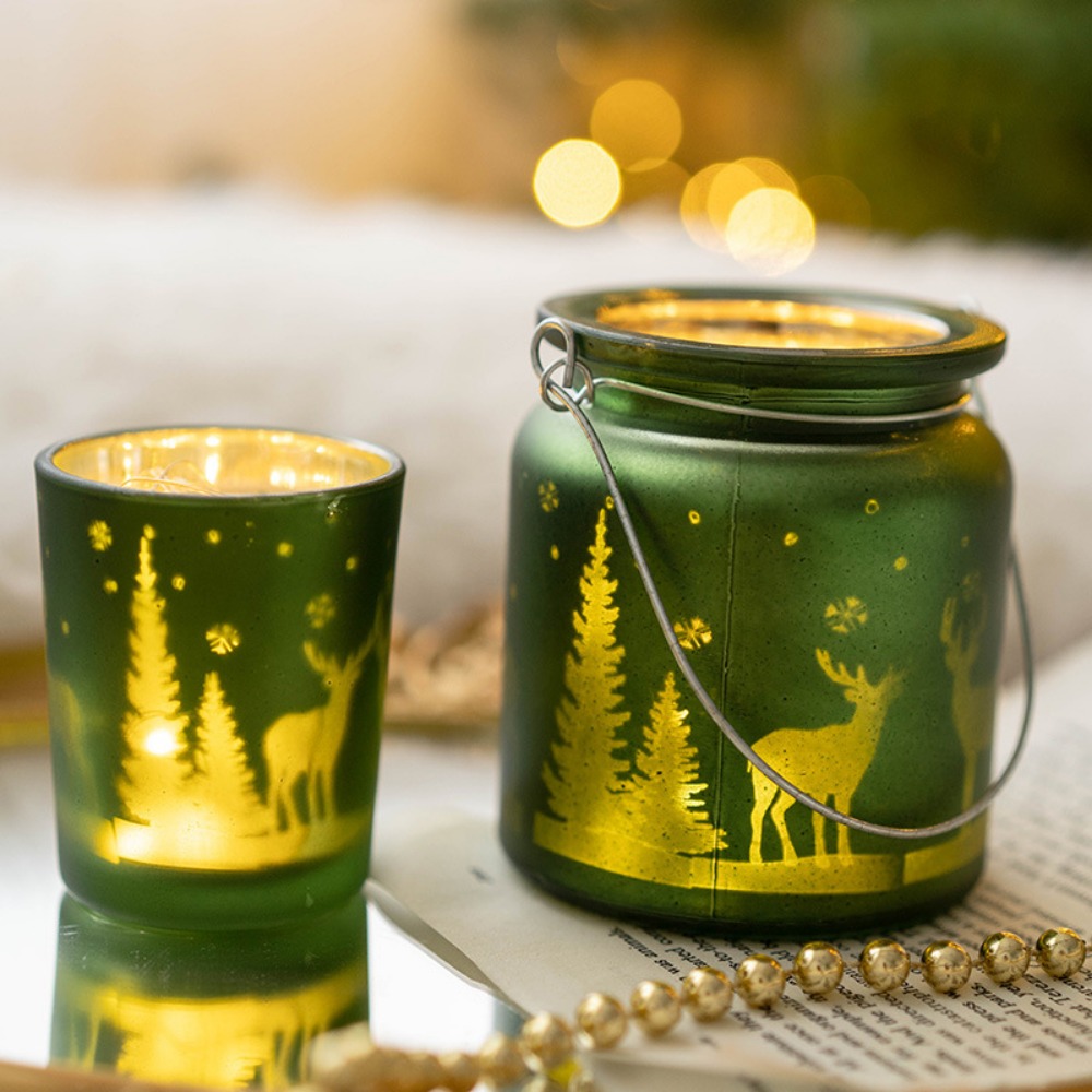 Christmas Electroplated Glass  - Candle Glass Supplies recension och pris