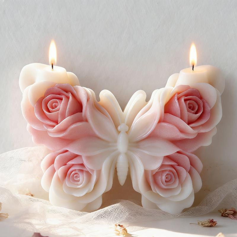 DIY Rose Butterfly Form Silico - Candle Supplies To Make Candles recension och pris