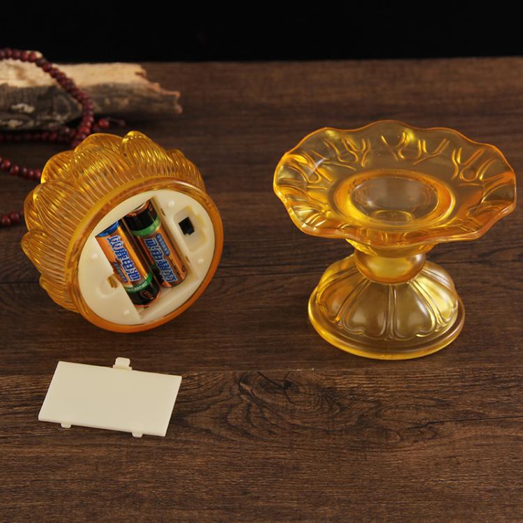Battery Powered Colorful Glass - Candle Glass Supplies recension och pris
