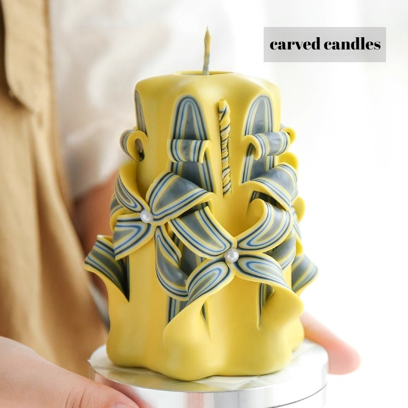 1KG Carved Scented Candle Raw  - Candle Supplies To Make Candles recension och pris