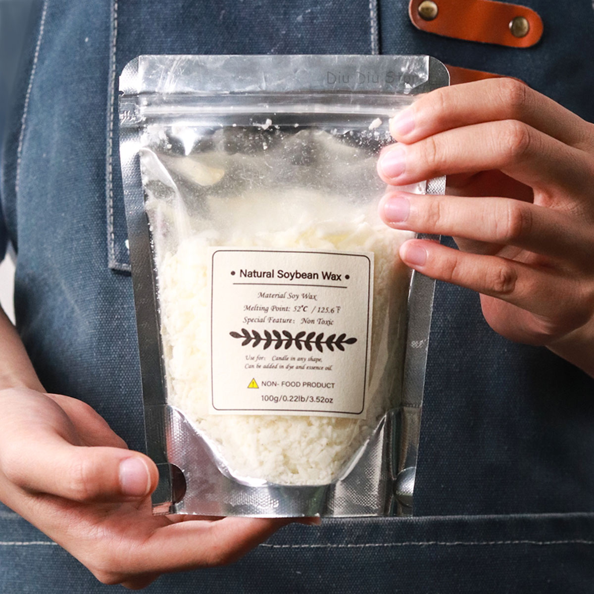1KG Natural Soy Wax Granular S - Candle Supplies To Make Candles recension och pris