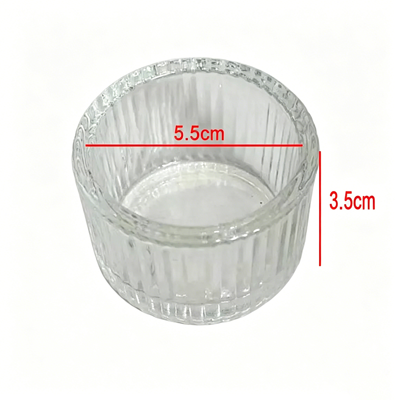Small Clear Mini Candlestick T - Candle Glass Supplies recension och pris